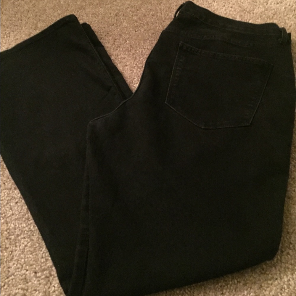 PLUS SIZE BLACK OLD NAVY JEANS